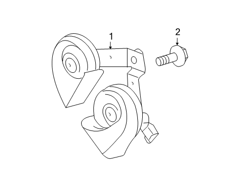 2012 Ford F-150 Horn Diagram