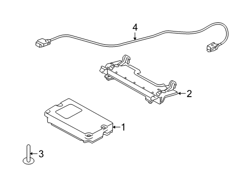 2010 Ford Mustang Electrical Components Diagram