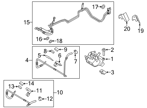 2018 Ford F-150 Trans Oil Cooler Diagram 10 - Thumbnail