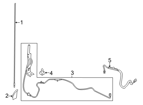 2020 Ford F-150 Antenna & Radio Diagram 3 - Thumbnail