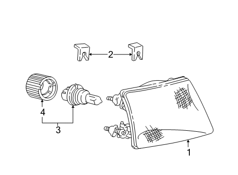 1999 Ford Ranger Headlamps Diagram