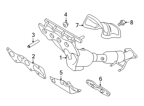 2014 Ford C-Max Exhaust Manifold Diagram