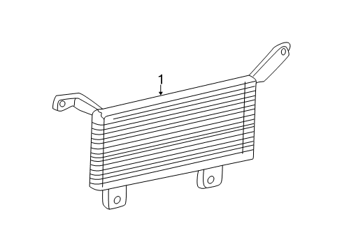 2005 Ford F-350 Super Duty Trans Oil Cooler Diagram 1 - Thumbnail