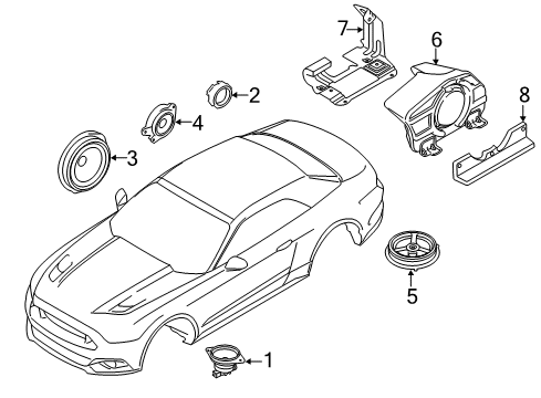 2017 Ford Mustang Sound System Diagram 5 - Thumbnail