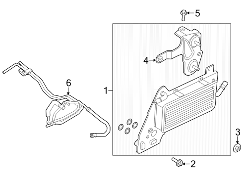 2024 Ford Expedition Trans Oil Cooler Diagram