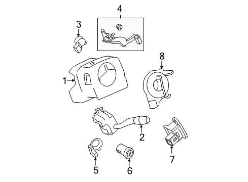 2010 Ford F-150 Switches Diagram 4 - Thumbnail