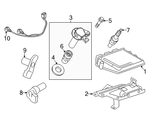 2008 Lincoln MKZ Powertrain Control Diagram 1 - Thumbnail