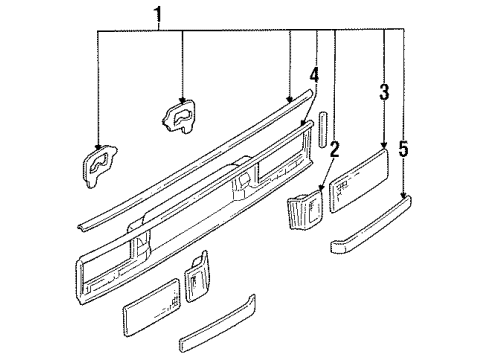 1991 Mercury Tracer Backup Lamps Diagram