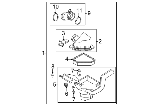 2010 Ford Focus Air Intake Diagram