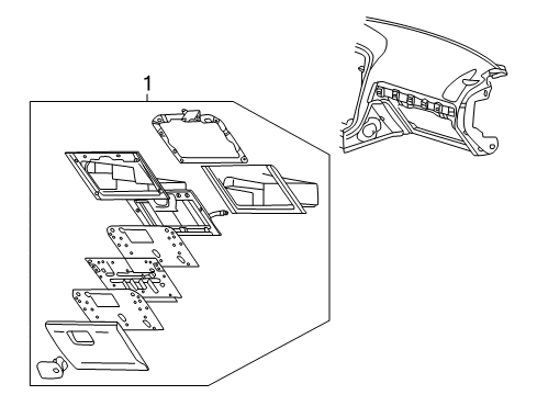 2005 Ford Thunderbird Glove Box Diagram