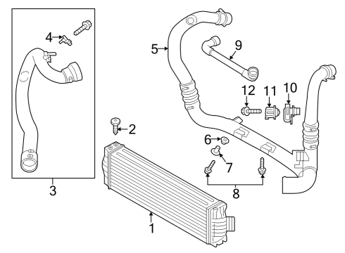 2015 Ford Transit-250 Intercooler, Cooling Diagram 2 - Thumbnail