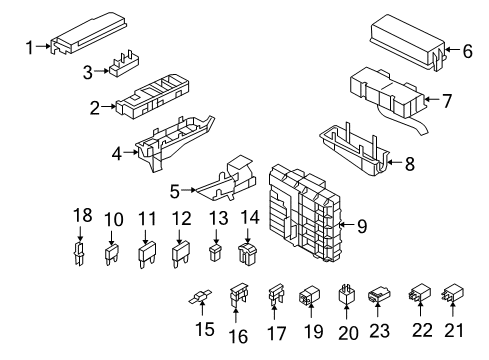 2009 Mercury Mariner Sunroof Diagram 2 - Thumbnail