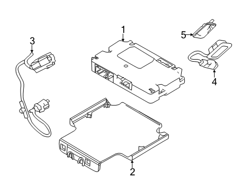 2012 Lincoln MKS Electrical Components Diagram 6 - Thumbnail