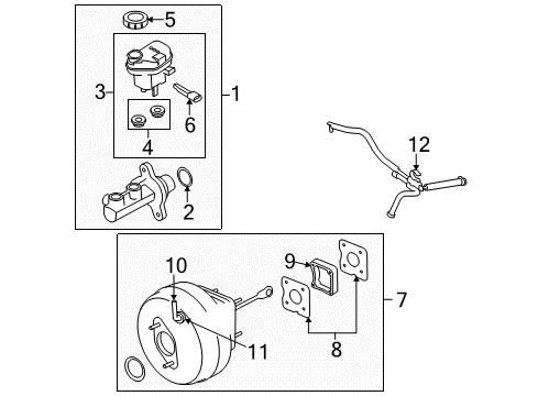 2011 Lincoln MKS Dash Panel Components Diagram