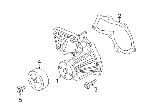 2019 Ford Fiesta Water Pump Diagram 2 - Thumbnail