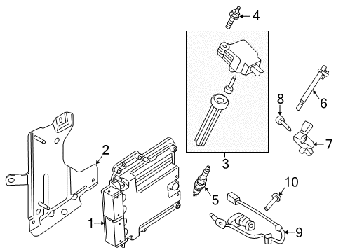 2017 Lincoln MKX Ignition System Diagram 1 - Thumbnail