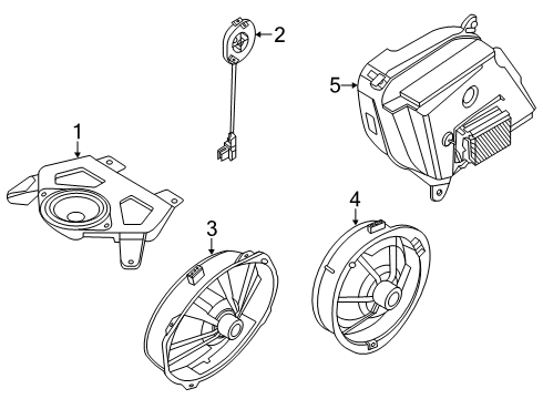 2023 Lincoln Aviator Sound System Diagram 1 - Thumbnail