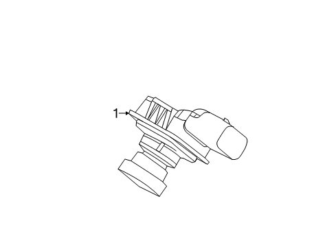 2011 Lincoln MKX Parking Aid Diagram 1 - Thumbnail