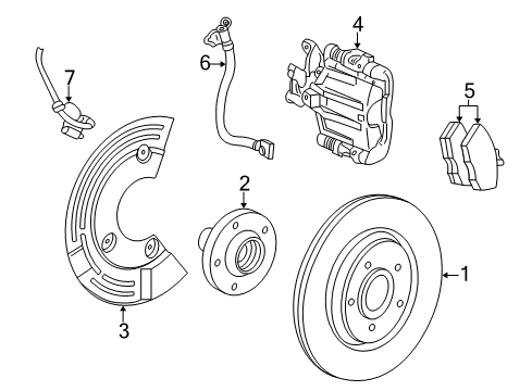 2005 Ford Freestyle Rear Brakes Diagram