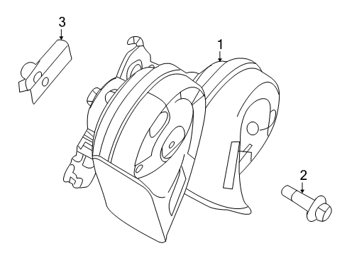 2018 Lincoln MKT Horn Diagram