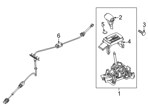 2006 Lincoln Zephyr Console Diagram 2 - Thumbnail