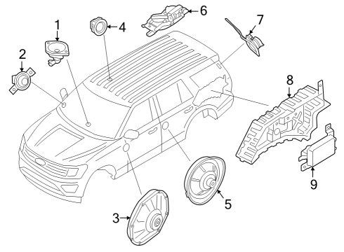 2023 Ford Expedition Sound System Diagram 4 - Thumbnail