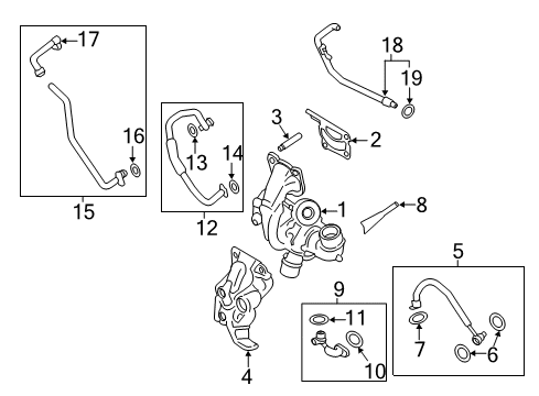 2018 Lincoln MKC Turbocharger Diagram 1 - Thumbnail