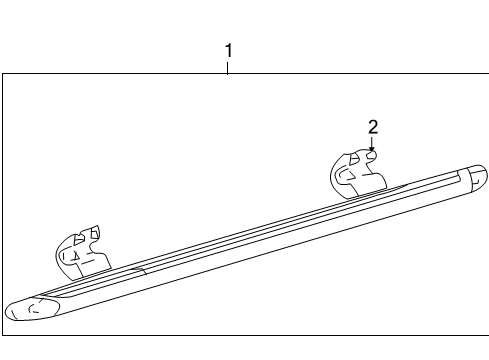 2012 Ford F-150 Running Board Diagram 6 - Thumbnail