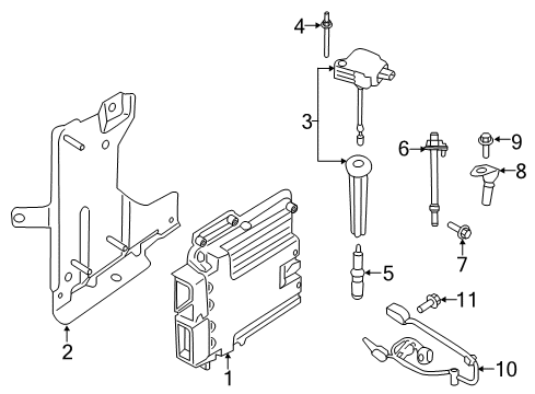 2021 Ford Edge Ignition System Diagram 2 - Thumbnail