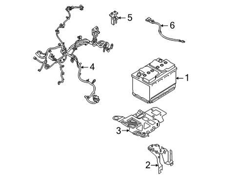 2023 Ford Bronco Sport Battery Diagram