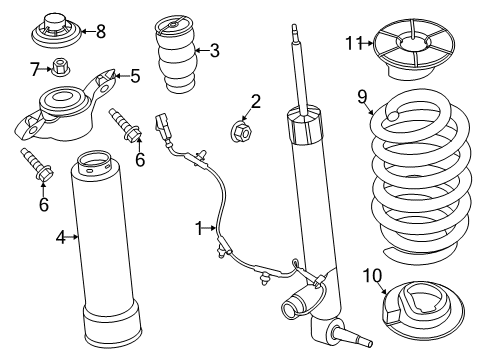 2023 Lincoln Aviator Shocks & Components  Diagram 1 - Thumbnail