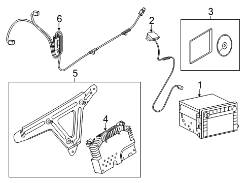 2017 Ford Expedition Navigation System Components Diagram