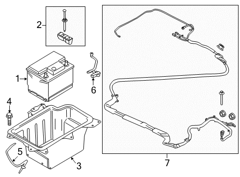 2018 Ford C-Max Battery Diagram 1 - Thumbnail