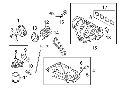 2011 Lincoln MKZ Intake Manifold Diagram