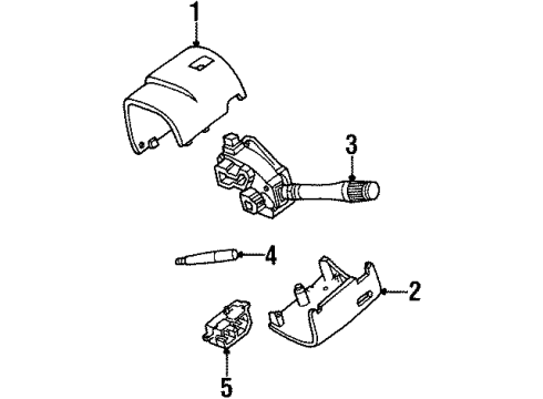 1999 Lincoln Continental Switches Diagram