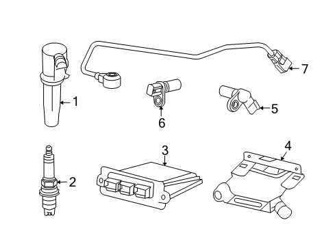 2009 Mercury Mariner Ignition System Diagram 3 - Thumbnail