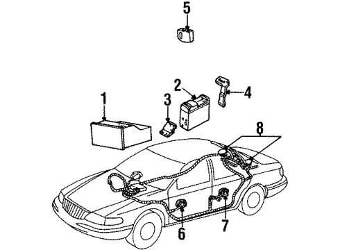 2000 Lincoln Continental Sound System Diagram