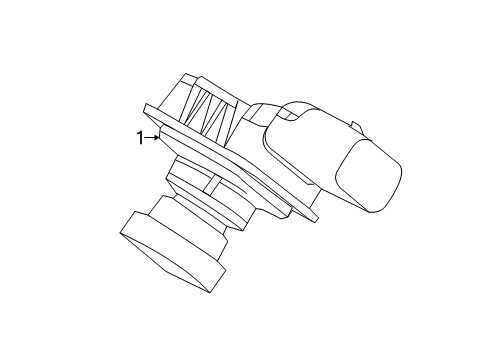 2014 Ford Edge Parking Aid Diagram 1 - Thumbnail