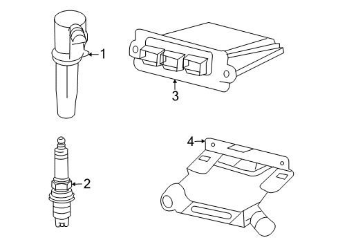 2007 Mercury Mariner Ignition Switch Diagram 1 - Thumbnail