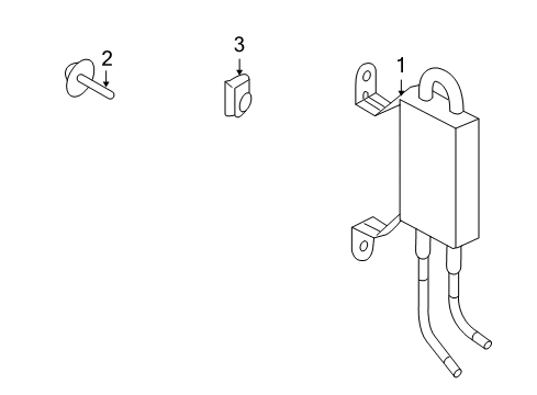 2013 Ford E-250 Power Steering Oil Cooler Diagram 1 - Thumbnail