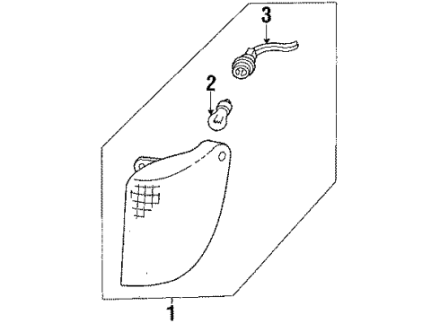 1984 Ford Tempo Park Lamps Diagram