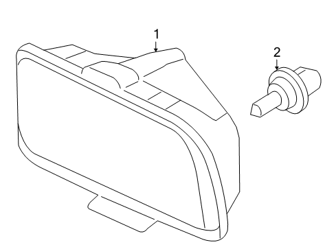 2006 Ford Mustang Bulbs Diagram 2 - Thumbnail