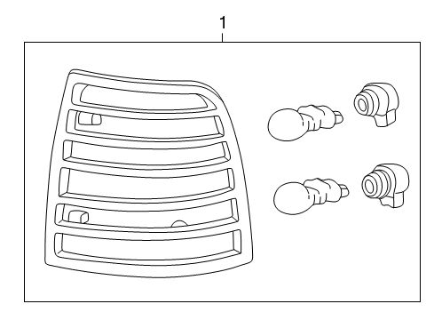 2005 Mercury Mariner Tail Lamps Diagram