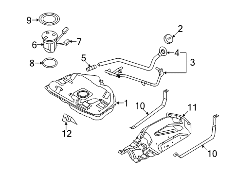 2007 Mercury Milan Senders Diagram 2 - Thumbnail