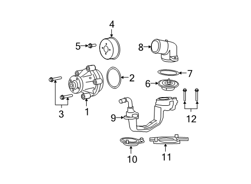 2010 Ford F-150 Water Pump Diagram 3 - Thumbnail