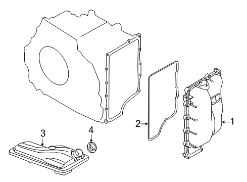 2014 Lincoln MKX Automatic Transmission Diagram