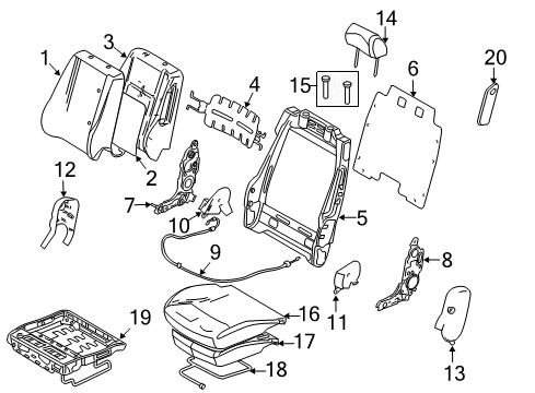 2010 Mercury Milan Heated Seats Diagram 1 - Thumbnail