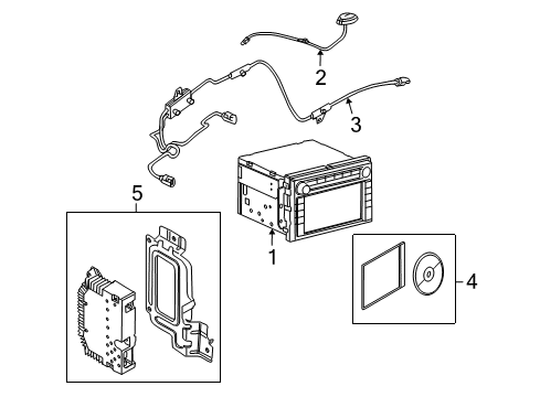 2009 Mercury Mountaineer Navigation System Diagram