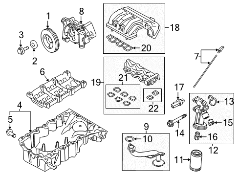 2015 Lincoln MKZ Intake Manifold Diagram