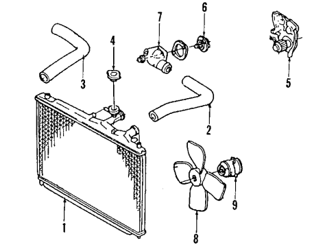 1990 Ford Probe Hydraulic System Diagram